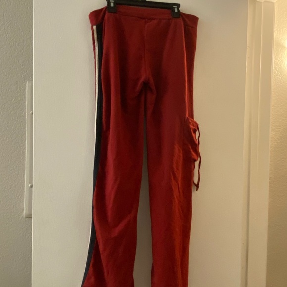 BCBGMaxAzria Red Pajama Pants - Picture 6 of 7